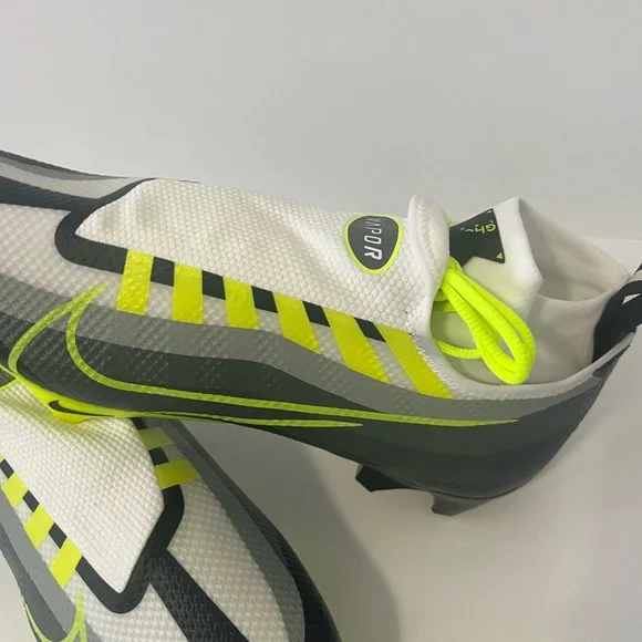 Nike Vapor Edge Pro 360 Neon Volt Dark Smoke Grey Black DQ3670-071 sz 8 Men's